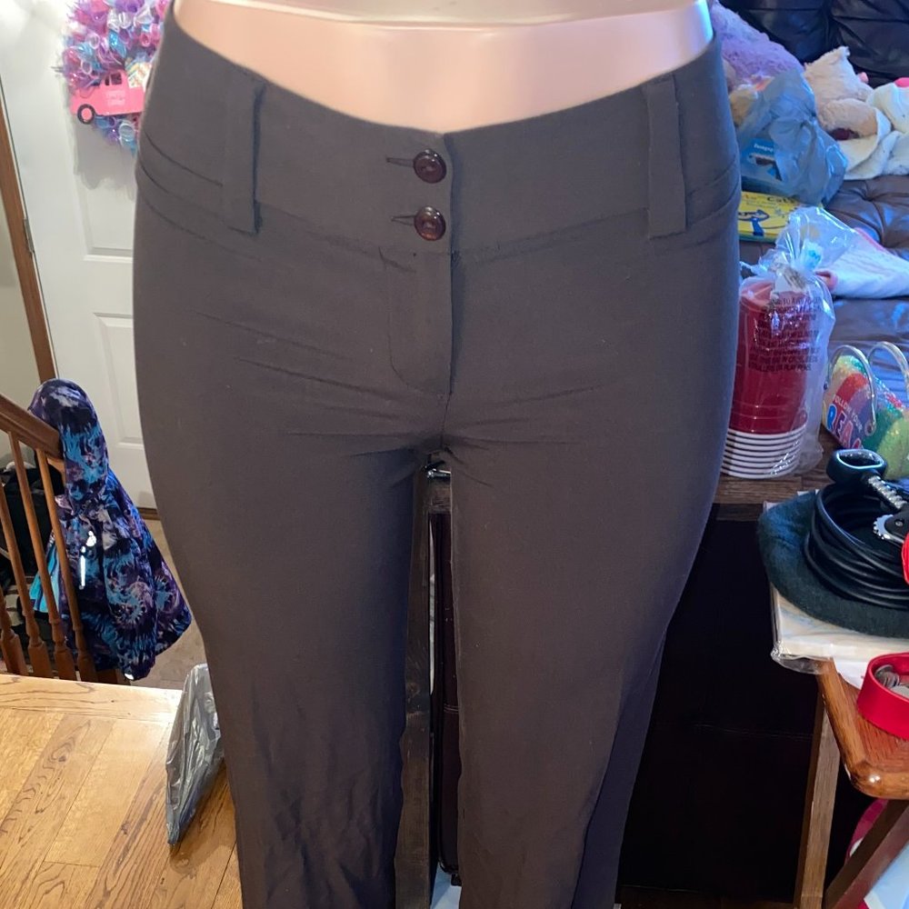 Brown Dressy & Kinda Stretchy Pants